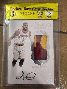 New ListingKyrie Irving 2016-17 Flawless Patch Auto /22 - BGS RCR 9.5 Gem Mint w/ 10 Auto