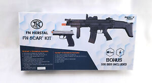 Cybergun FN Herstal Licensed Full Size Entry Level Airsoft AEG Rifle Pistol Kit