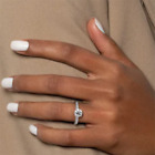 Gold Wedding Ring Round 1 Carat IGI GIA Lab Grown Diamond 18K White size 5 6 7 8