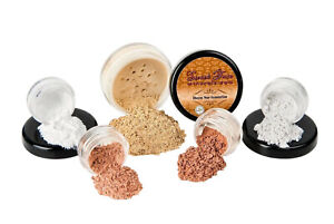 STARTER SET (MEDIUM) Mineral Makeup Kit Bare Skin Sheer Powder Matte Foundation
