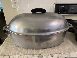 Collectible ‘Household Institute’ :  Aluminum Dutch Oven; Oval Roaster; 18.5” L