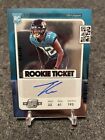 New Listing2021 Panini Contenders Optic Ticket Tyson Campbell #160 Rookie Auto Jaguars