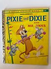 New ListingVintage Little Golden Book Pixie and Dixie and Mr. Jinks A Edition Uncut Figures