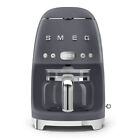 New ListingSMEG DCF02 Retro Style 10-Cup Drip Filter Coffee Maker - Slate Gray