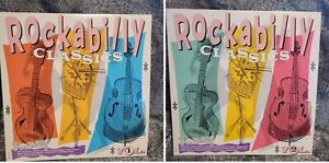 ROCKABILLY CLASSICS VOL. 1 + 2 Compilation Vinyl 1987 MCA RECORDS LP Best Of