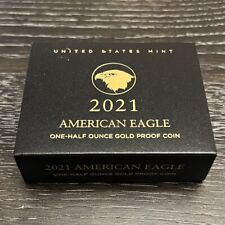 2021 American Eagle One-Half Ounce Gold Proof Coin (21ECN) Type 2