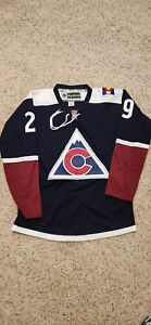 CCM Reebok NHL Hockey Colorado Avalanche Navy Jersey MacKinnon #29 Size 48