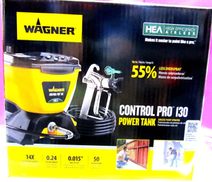 Wagner Control Pro 130 Airless Paint Sprayer 1.5 Gallon Power Tank 0580678 ~NEW~