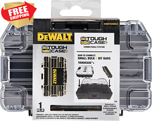 DEWALT ToughCase Tool Box, For Small Parts, 1 Compartment Organizer, Clip Latch