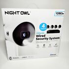 NEW Night Owl DVR Security System 1 TB 4 Wired Cameras 8 Channel 1080p HD HDMI