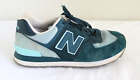 New Balance 574 V2 Womens Running Shoes Sneakers Size 9 BWL574WS2 Green/Blue