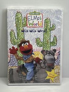Sesame Street Elmo's World Wild Wild West DVD New Sealed PBS Early Learning