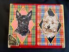 Vintage Scottie Dog Pinochle Cards In Original Box