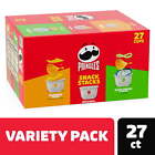 Pringles Snack Stacks Variety Pack Potato Crisps Chips, Lunch Snacks, 19.3 Oz