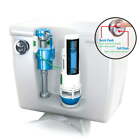 HydroRight Toilet Repair Kit with Dual Flush Valve Push Button, Water-saving