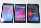 Lot of 3 Working Fairly Modern Tablets - Dialn X8 Ultra / BLU M8L Plus / A5500-F