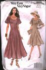 8696 Vintage Vogue Sewing Pattern Misses 1990s Loose Fitting Dress OOP 12 - 16