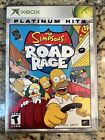 The Simpsons Road Rage (Platinum Hits) (Microsoft Xbox) CIB W/ Manual