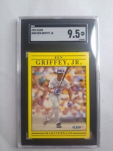 1991 Fleer Ken Griffey Jr. #450 SGC 9.5