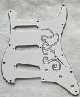 For US Fender 11 hole SRV Stratocaster Guitar Pickguard Scratch Plate,White