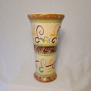 RRP CO. Roseville Ohio/Desert Tweed Vase #412-15