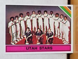 1975 Topps Basketball Utah Stars Checklist - Moses Malone #329