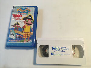 Tubbadubbers - Tubb's Pirate Treasure RARE Nick Jr. WHITE TAPE VHS 2003 cartoons