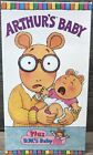 ARTHUR’S BABY Plus D.W.’S Baby • 1997 VHS Two Great Adventures By Mark Brown