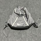 Nike Elite Quad Zip System Hoops Backpack Bag Gray Basketball Adult *