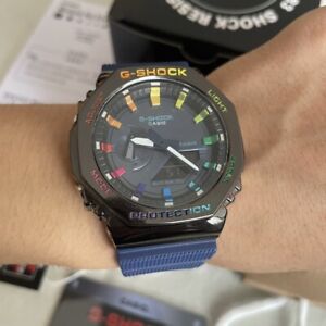 Casio G-SHOCK GM-2100 Color Octagon Farm Oak Sports Watch