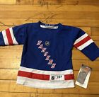 Infant New York Rangers Premier Blue  Jersey INF Official NHL Custom Please Read