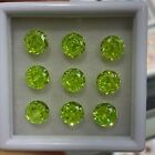 Certified 1 Ct Round Cut Natural Green Diamond Grade Color VVS1/D +1Free Gift