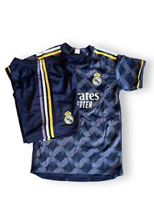 REAL MADRID KIDS AWAY  Uniform Home 2023-2024 all sizes & Custom Available