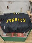 New ListingTrue VTG Majestic Authentic 1/4 Zip BP Jersey Pittsburgh Pirates Sz Mens XL Sewn