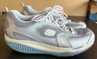 Skechers Shape-Ups Women's Sz. 10 SN 12320 Toning Walking Shoes Silver/Blue