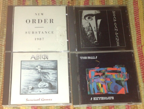 Lot Of 4 CD'S New Wave/Pop/Prog Rock/Synth/Dead Can Dance/New Order