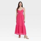 Women's Maxi Sundress - Universal Thread Pink L