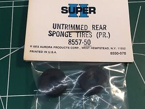 Super II Untrimmed Rear Sponge Tires (PR.) 8557-50 from Mid America Raceway