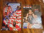 ** Lot of 2 Vintage 1992 Starline USA Basketball Team & Larry Bird Posters **