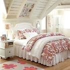 Pottery Barn Teen Clarissa Ruched Twin Size Duvet Cover