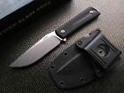 Sanrenmu S611 Horizontal Concealed Carry 8Cr14 EDC Fixed Blade Knife G10 SRM 611