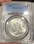 1928-S Peace Dollar graded MS61 by PCGS Mostly White Key Date Nice Coin