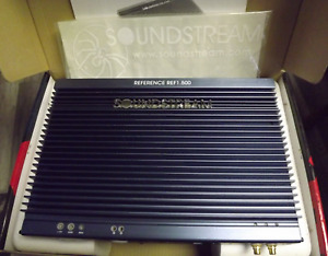 Old School Flawless Soundstream Reference REF1.500 Amplifier. Big Heavy Powerful