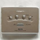 AIWA PX570 1997 Silver Vintage portable Cassette Player Made in Japan Tested