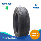 Set of (4) Used 235/60R18 Michelin Latitude X-Ice Xi2 107T - 6.5-8/32 (Fits: 235/60R18)