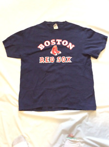 MLB BOSTON RED SOX T-shirt, Blue,  Men’s/Adult Size L
