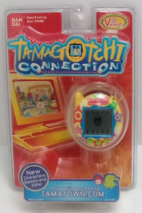 2006 Tamagotchi Connection V3 - Yellow w/Stars Gen 1 Unopened Package