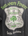 Ireland's Finest Police Garda Siochana 1854 2XL Black Graphic T-Shirt St Patrick