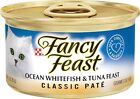 Fancy Feast Classic Ocean Whitefish & Tuna Feast Wet Cat Food - (24) 3 oz. Cans