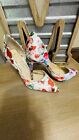 Jessica Simpson Floral Colorful Heels Stilettos Pumps Women's Size 7